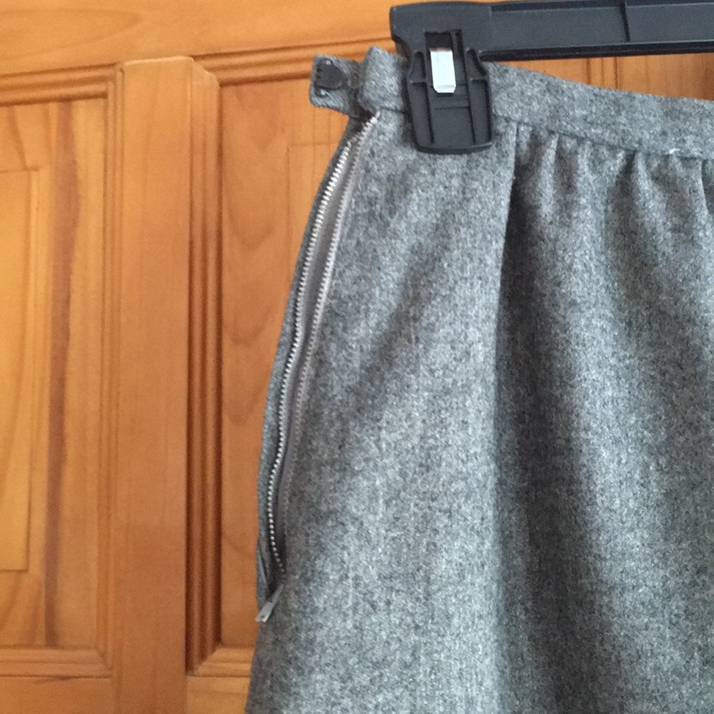 Pendleton Wool Gray Skirt - image 3
